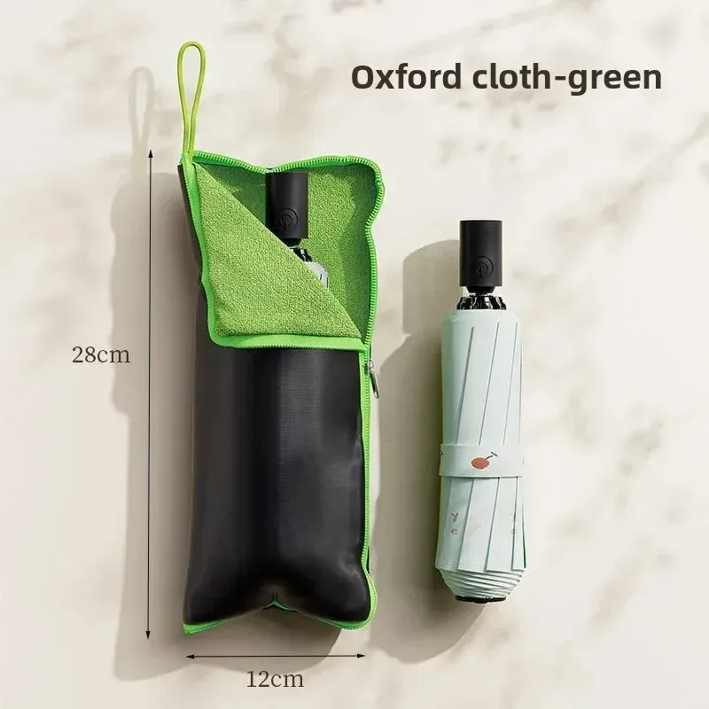 Pendeln Vielseitige Regenschirmtasche aus Oxford-Stoff, tragbar, wasserdicht, speziell für nasse Regenschirme für Büro und Studenten