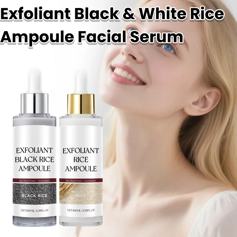 Koreanisches Peeling-Gesichtsserum, reinigende Poren, entfernt abgestorbene Haut, reinigt Ölkontrolle, glättend, aufhellend, feuchtigkeitsspendende Ampulle - 6.27 EUR