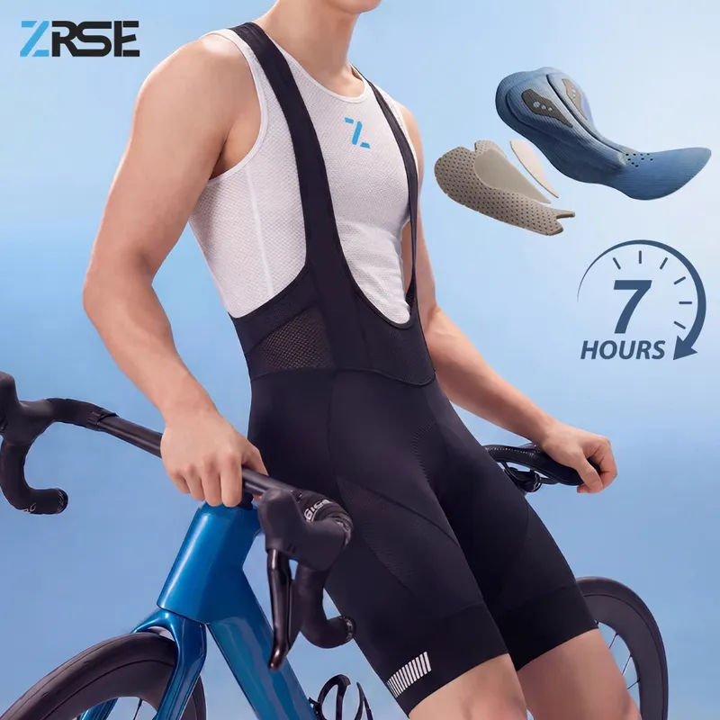 ZRSE 7H Herren-Radtrikot-Set: MTB- und Rennrad-Bekleidung für Männer und Frauen, Italien-Design, gepolstert, Sommer/Frühling 2026