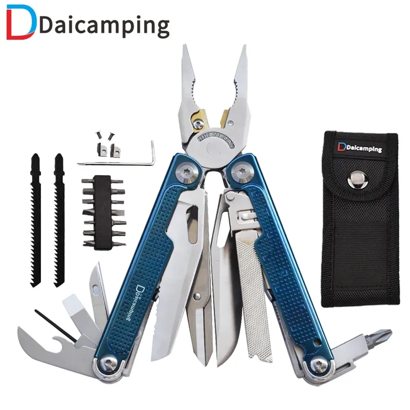 Daicamping DL30 DL301 DL25 Klappmesser Multifunktionswerkzeug Cutter EDC Multitool Überlebensausrüstung Zange Messer