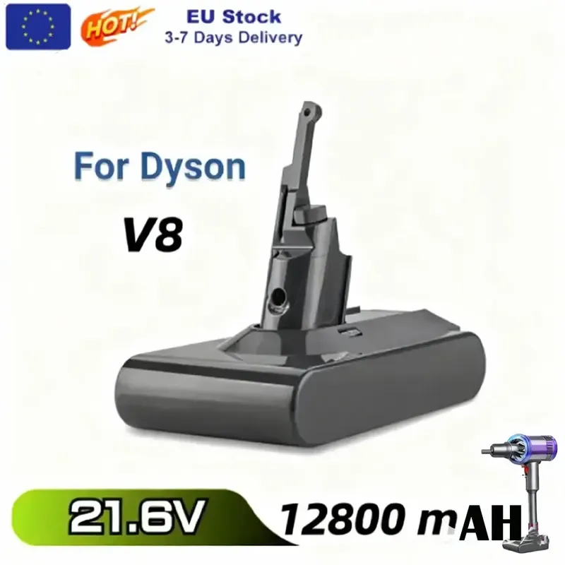 V8 12800 mAh 21,6 V batterie Für Dyson SV10 Batterie Absolute Animal Li-Ion Staubsauger Wiederaufladbare BATTERIE SV10
