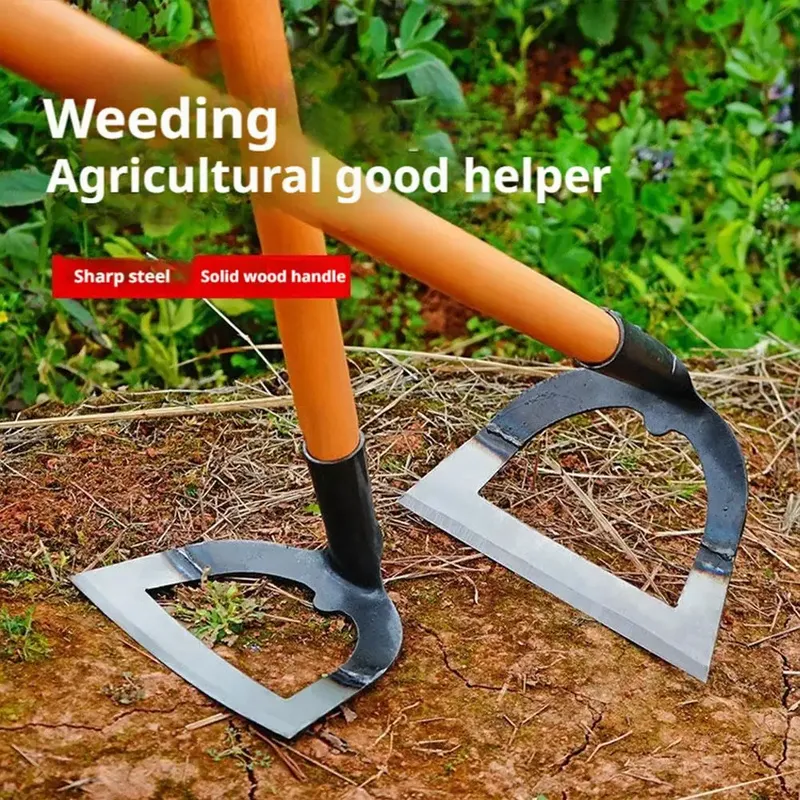 14-26CM Professionelle Unkrautjätungsschaufel, Handgeführte Hohlschaufel aus verdicktem Manganstahl für die Landwirtschaft, zum Pflanzen von Gemüse und Gartenarbeit