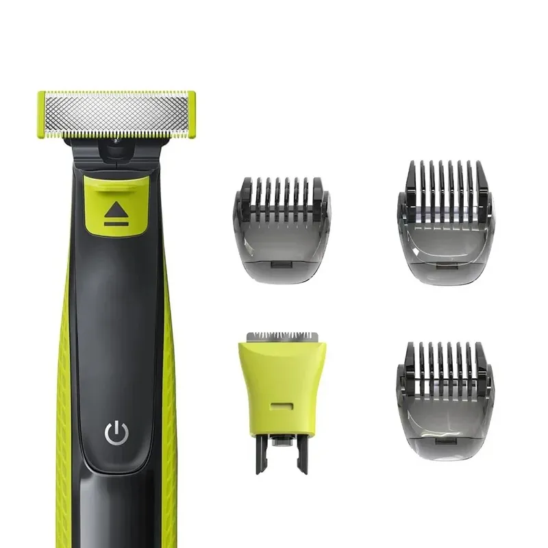 Ersatzklingen für Philips One Blade QP2520 QP2530 QP2630 QP6510 QP6520 Bartschneider, 3-fach Längenverstellbares Set
