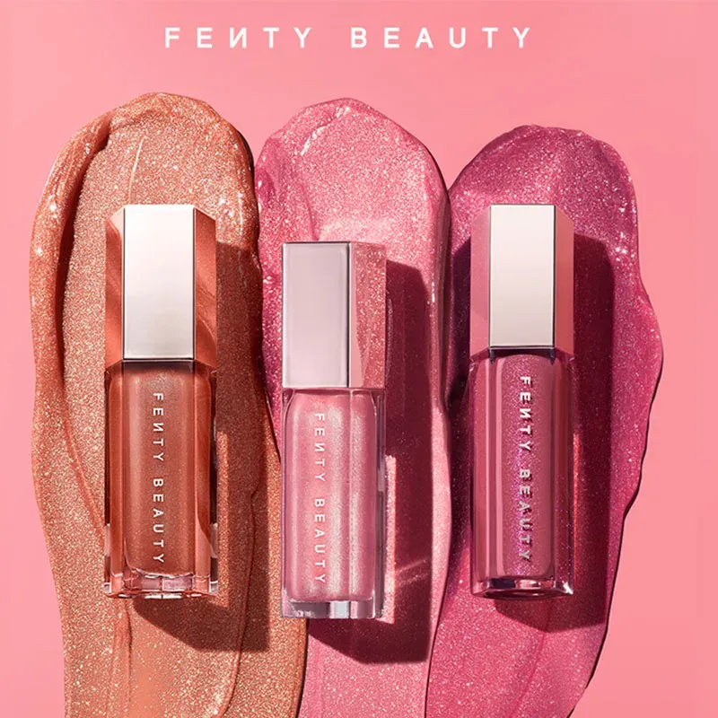 Bestseller Fenty Beauty Lipgloss Mehrfarbig Feuchtigkeitsspendend Glänzend Glitzer Lip Plumper Make-up für Anfänger Flüssiger Lippenstift Kosmetik