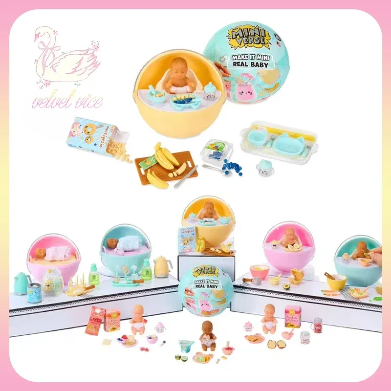 Neue Original MGA Miniverse Make it Mini Überraschungs-Blindball Echte Baby-Mini-Puppe DIY Modell Dekoration Spielzeug Mini-Küchenset Geburtstagsgeschenk