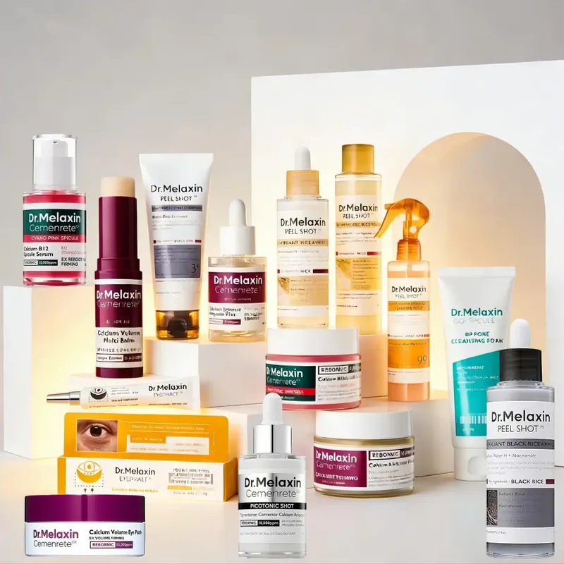Dr. Melaxin Calcium Volume Multi Nourishing Cream/Essence: Feuchtigkeitsspendende Essenz zur Reduzierung feiner Linien und Verbesserung der Hautelastizität – Koreanische Hautpflege