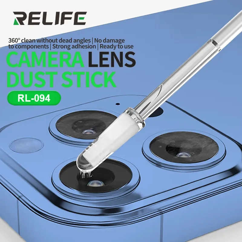 RELIFE RL-094 48PCS Kameraobjektivreiniger Stick Kunstharz Gel Stick für Handy Kameraobjektiv Staubentfernung Reinigungswerkzeug
