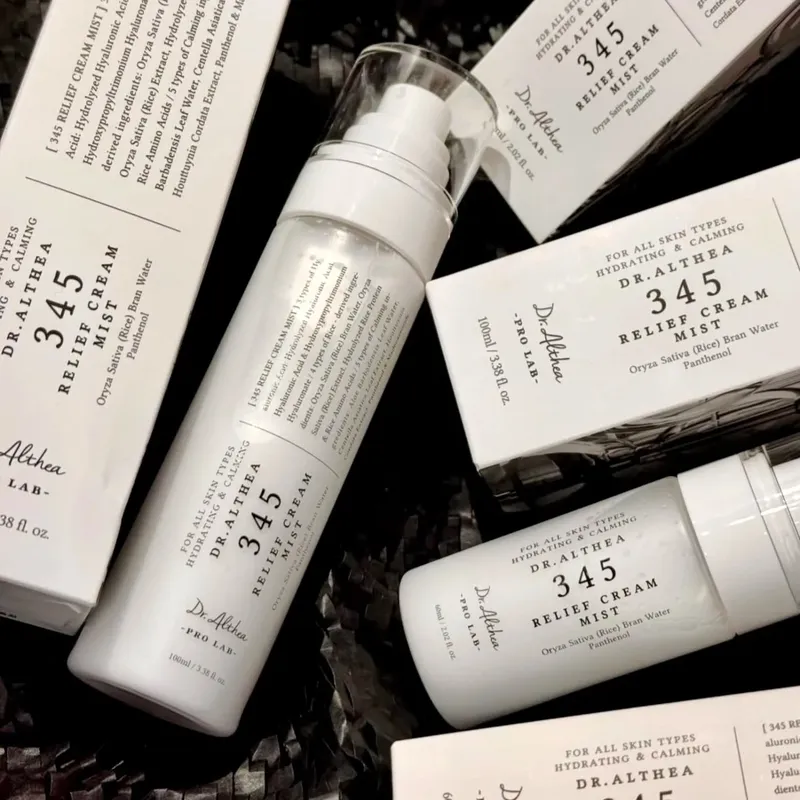 Original Dr.Althea 345 Relief Cream Mist 147 Antioxidative Aufhellungscreme Feuchtigkeitsspendende Intensive Reparatur Original Essenz-Nebel