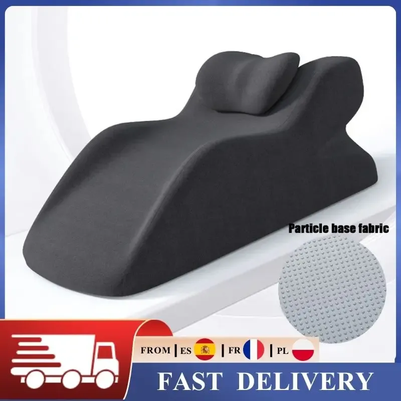 Memory-Schaum Keilkissen Multifunktionales Bauchlage-Kissen Ergonomisches Bettstützkissen für Kopf, Nacken, Rücken, Beine oder zum Lesen