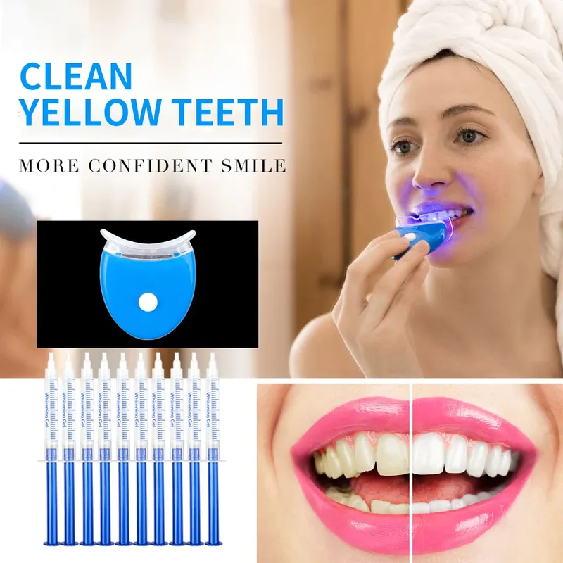 Zähne Bleaching Gel Kits Dental Zahnmedizin Bleichen Zahn Mundhygiene Pflege Dental Bleaching Werkzeug Entfernen Plaque Flecken