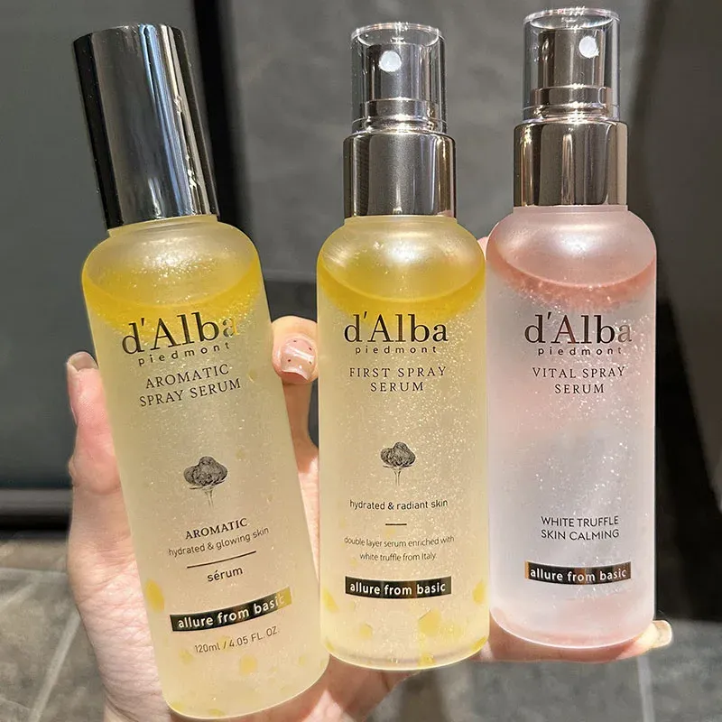 d'Alba Gesichtsserum Weißer Trüffel Hydratisierendes Spray Porenverfeinernd Feuchtigkeitsspendende Essenz Hautreparatur Hautpflegeprodukt 100ml