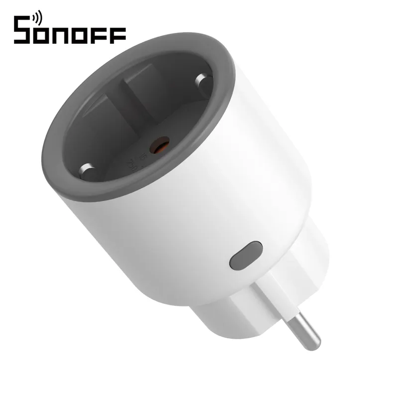 SONOFF S60ZBTPF Zigbee Smart Steckdose EU – Stromverbrauch messen, Überlastschutz, App Steuerung, Timer, Zigbee Repeater