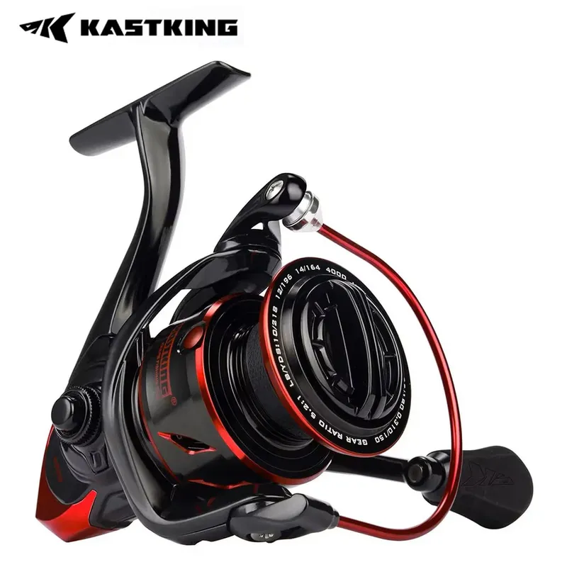 KastKing Sharky III Innovative wasserfeste Spinnrolle mit 18 kg maximaler Bremskraft, Angelrolle für Barsch- und Hechtangeln
