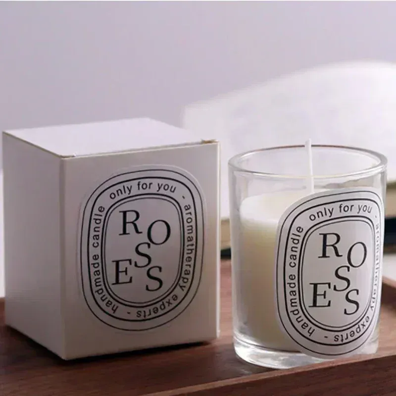 Romantische Transparente Duftkerze Geschenkset Aromatische Kerzen Gastgeschenk Hochzeitskerzen Kerzen im Glas