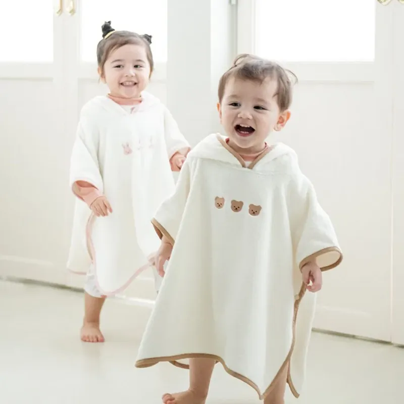 Baby Badetuch Mit Kapuze Weiche Korallen Samt Kind Bademantel Niedlichen Cartoon Tier Warme Kleinkind Schlafen Swaddle Wrap Handtuch Decke