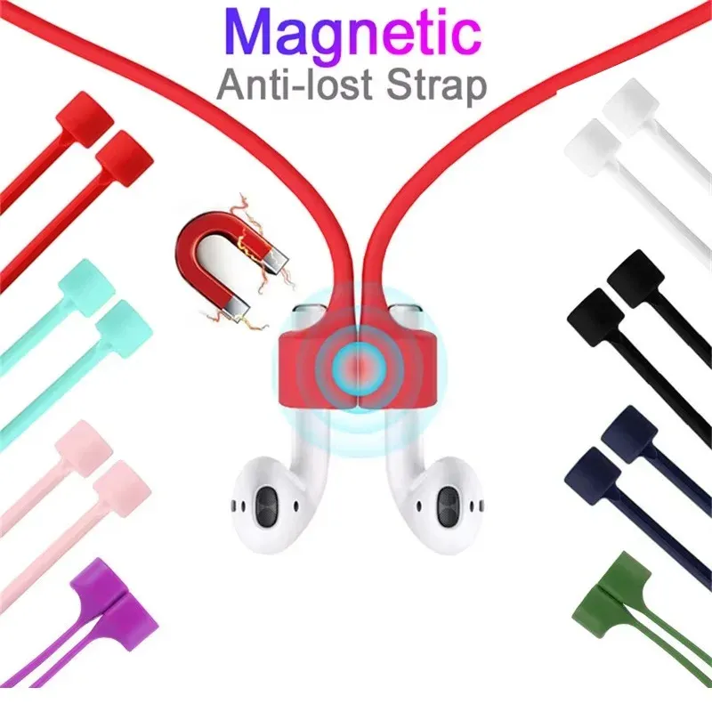 Anti-verloren Silikon Kopfhörer Strap Für Apple Airpods 1st 2nd 3rd Gen Neck Band Bluetooth Kopfhörer Kabel Für Airpods Pro1 / Pro2