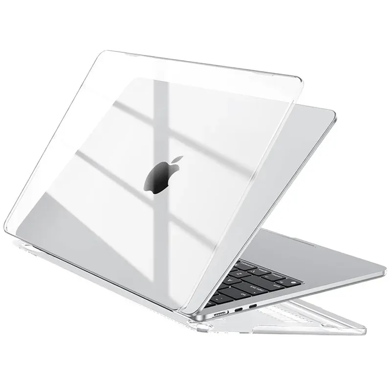 Kristallklare Laptop-Hülle für Macbook Neo 13 2026 Air 15 M4 M3 Hartschale für Mac Book Pro 14 M1 M2 M5 14 16 Sleeve Zubehör