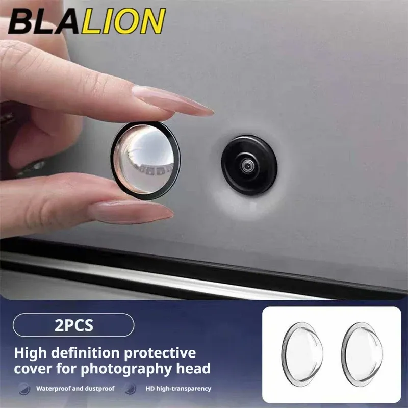 BLALION 2 Stück Auto-Kamera-Objektivschutz, fortschrittlicher Kratzschutz für Auto-Kamera-Objektive, wasserdichtes und staubdichtes Schutz-Zubehör