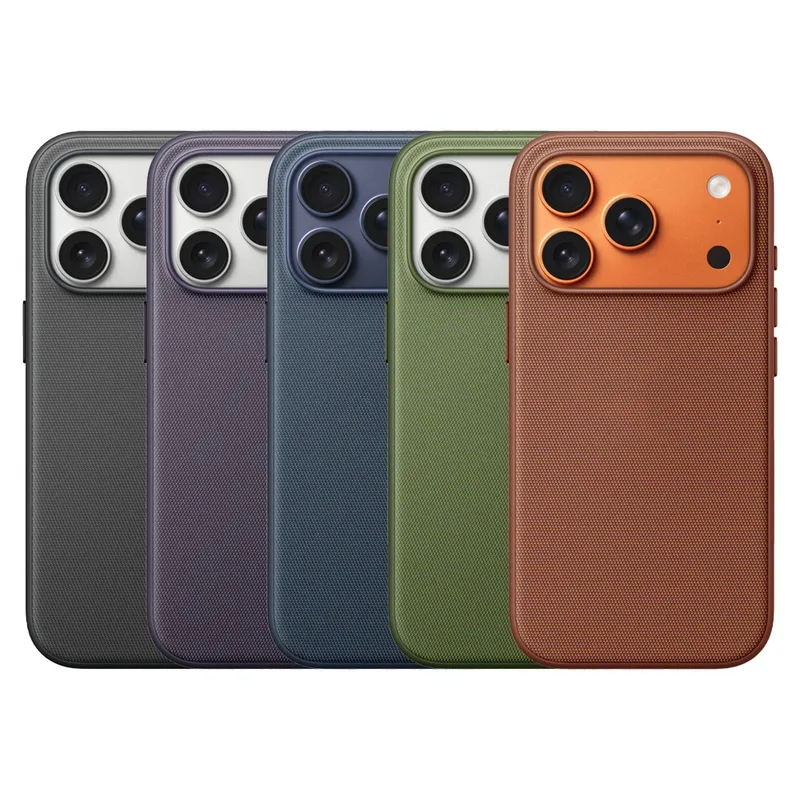 Magnetische Tech-Woven-Hülle für iPhone 17 Air 16 15 14 13 Pro Max – TechWoven für MagSafe kabelloses Laden, stoßfeste Abdeckung