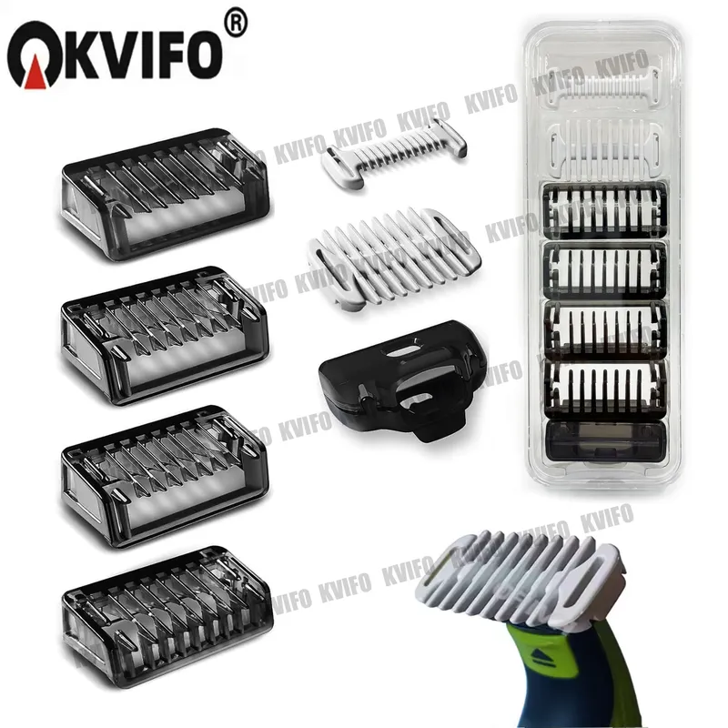 KVIFO 3–8 Stück Führungskammschutz für Philips One Blade QP2520 QP2530 QP2620 QP2630 QP6510 QP6520 QP6531 elektrischer Bartschneider