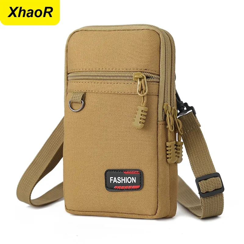 Handy Fall Beutel Taille Tasche Multifunktions Outdoor Casual Männer Taille Pack Kleine Tasche Einzelnen Schulter Umhängetasche Geldbörse
