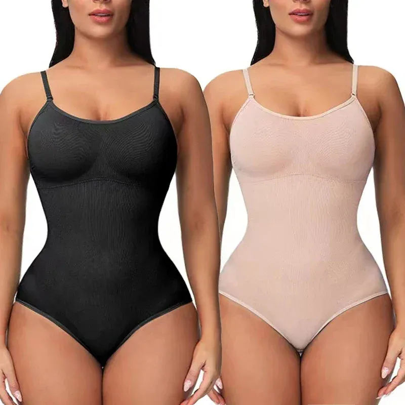 Butt Lift Elastic Bodysuits für Frauen Bauchkontrolle Shapewear Bauchtrimmer Sculpting Body Shaper Kompression Schlankheits-Tanktops