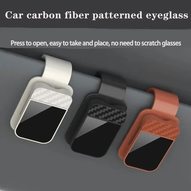 Auto Sonnenbrille Clip Sonnenblende Brillen Halter Karte Ticket Halter Stabile Lagerung Clips Brillen Aufhänger Auto Innen Zubehör