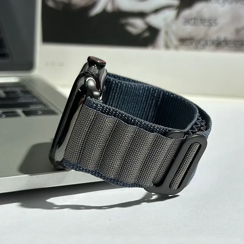 Alpine Loop-Armband für Apple Watch Ultra 3 2 49mm 44mm 40mm 45mm 41mm 46mm 42mm Nylon Correa iWatch Serie 11 10 9 8 7 6 SE