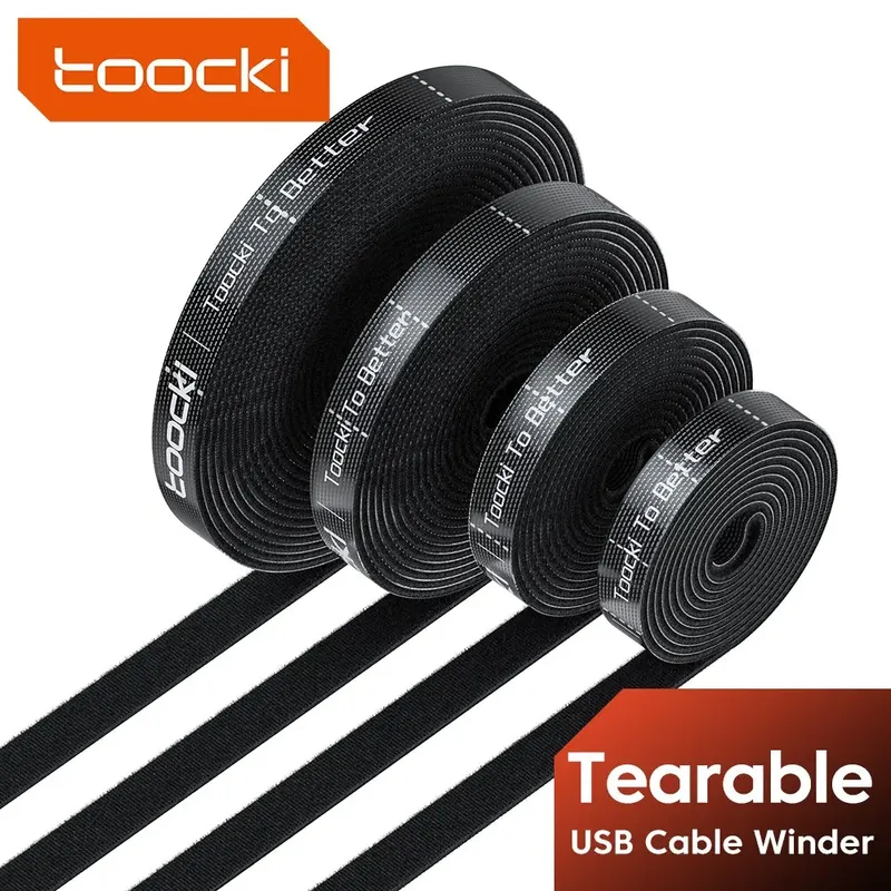 Toocki kabel organizer kabel management reißbar organi zador kabel winger binder telefon zubehör draht kabel organizer