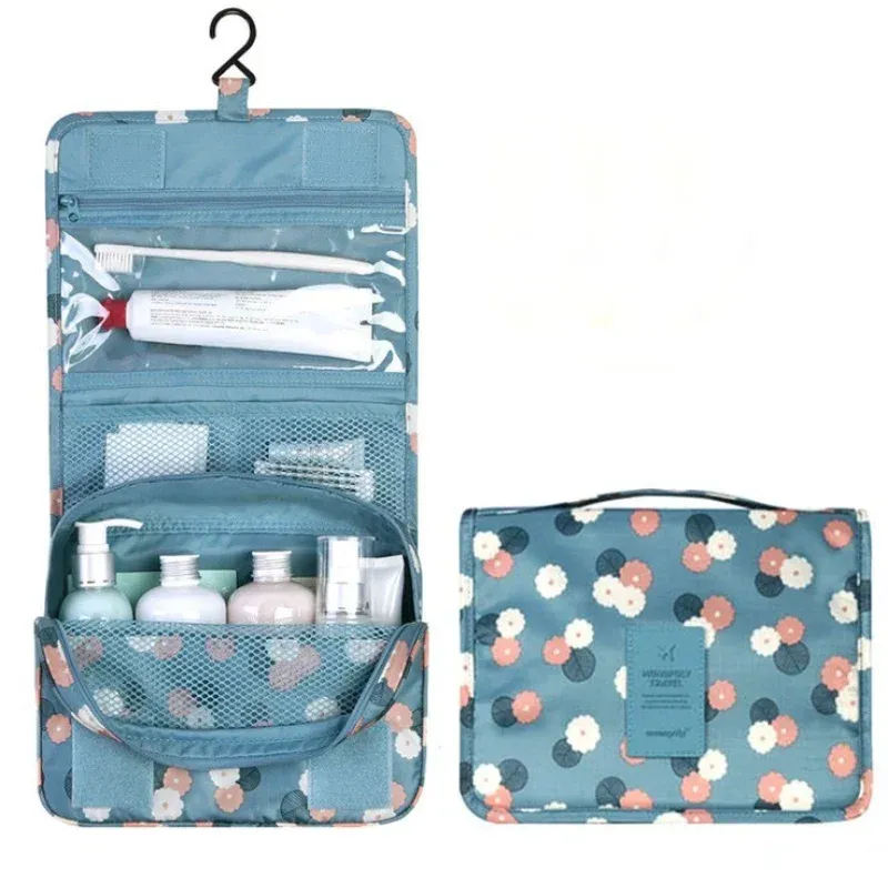 Multifunktionale Reise Haken Make-up Tasche Kosmetik Aufbewahrungstasche Wasserdichte Toilettenartikel Beauty Organizer Damen Badezimmer Aufbewahrungstasche