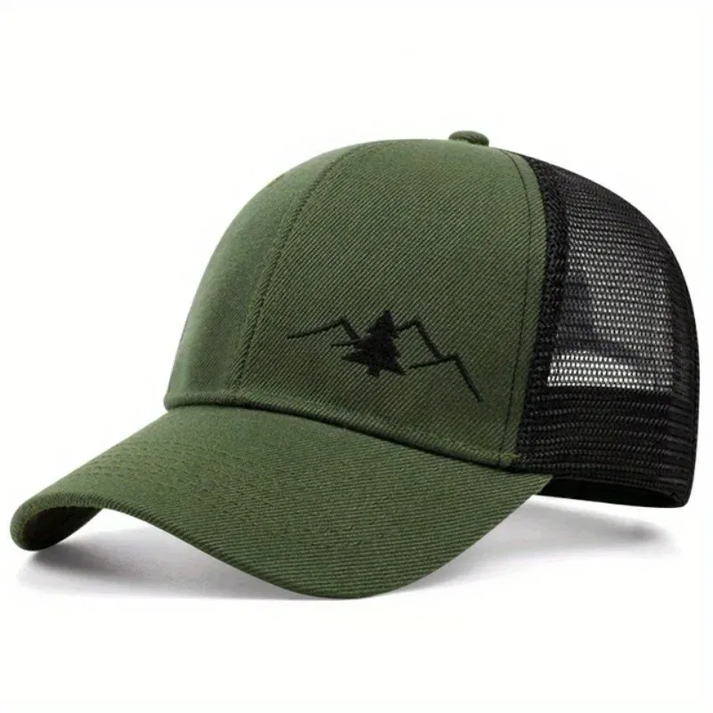 Neue Baseball Hut Im Freien männer Mesh Hut Sport Mode Sonnenschirm Ente Zunge Hut Atmungsaktive Sonnenschutz Hut