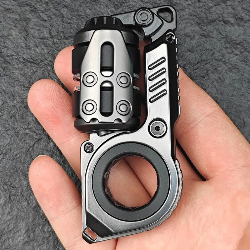 EDC Fidget Sliders Fidget-Spielzeuge Stimmgabel Magnetisches Push-Ei Mechanische Ratsche Knackiger Klang Cyber Core Multifunktionale Spielzeuge