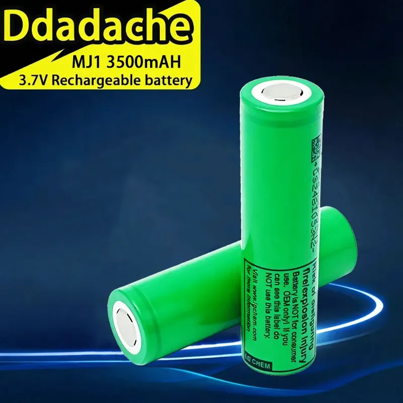 Neue MJ1 18650 3500mAh 3,7V Akkupack mit Dauerentladung, geeignet für tragbare Powerstations, Hochleistungswerkzeuge und Akkupacks.