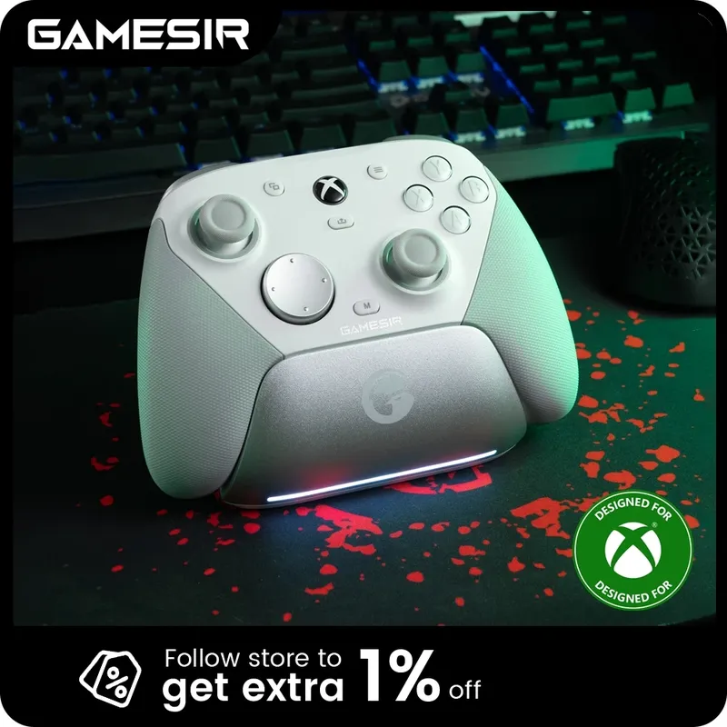 GameSir G7 Pro Xbox Series X | S-Controller – Kabelgebunden für Xbox, Kabellos für PC, Bluetooth für Android – Hall-Effekt, Ladestation