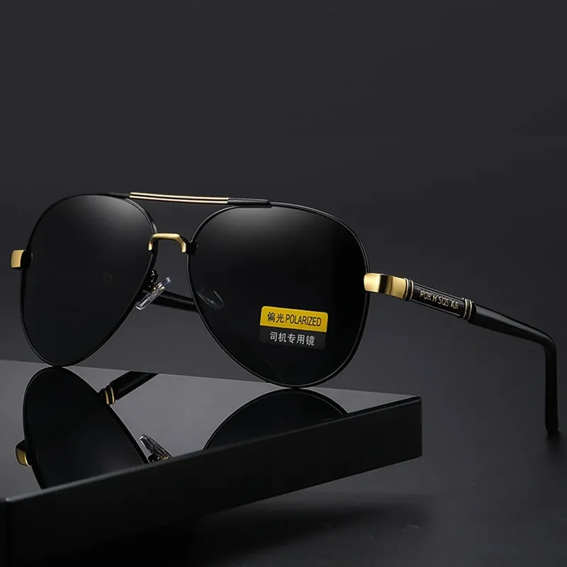 Shades Übergroße Sonnenbrille für Herren, Outdoor-Sonnenbrille, 100 % UV-Schutz, leichte Brillen