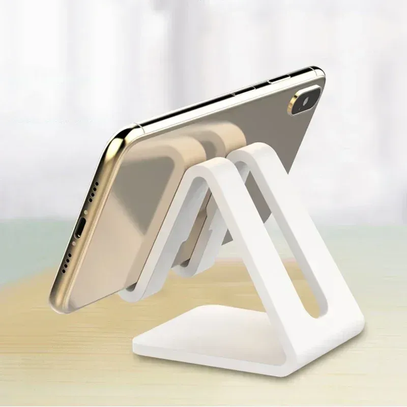 Universeller Handyhalter, Schreibtischständer für iPhone 15 Pro Max, Huawei Xiaomi, dreieckiger Handy-Ständer, Unterstützung für Handy-Tablet
