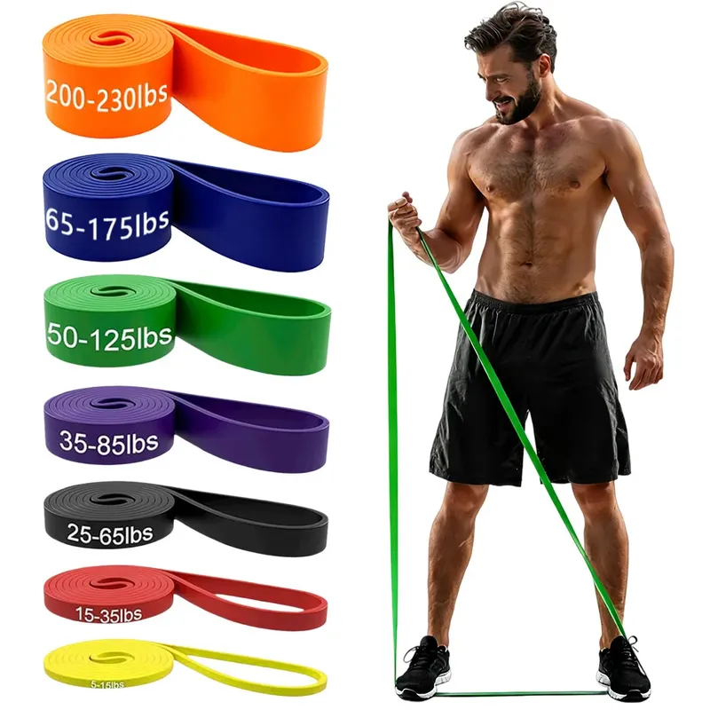 Widerstandsbänder, Klimmzug-Hilfesbänder, Übungsbänder für Männer und Frauen, Heimfitness, Körperdehnung, Krafttraining