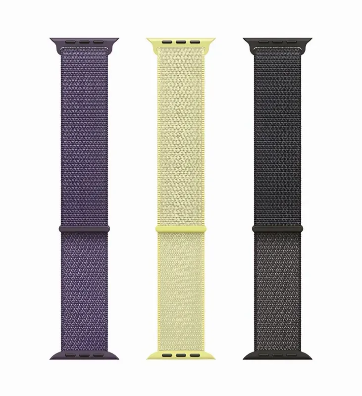 Neue Nylon-Schlaufenbänder für Apple Watch-Armbänder Ultra 3 2 49 mm 44 mm 40 mm 41 mm 42 mm 45 mm 46 mm Armband iWatch Serie 10 987654 Se 3