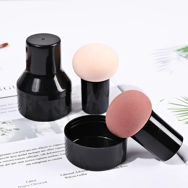 Pilzkopf-Kosmetikschwamm für Foundation, Make-up, Puder, Glatter Schwamm, Multifunktionales Trocken- und Nass-Make-up-Tool