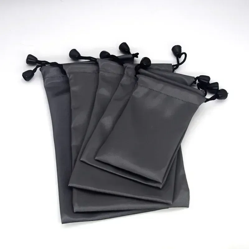 Oxford wasserdichte staubdichte Tasche mit Kordelzug, schwarze Polyester-Tasche, Headset-Datenkabel-Beutel, Kordelzug, Sportartikel-Beutel, Organizer