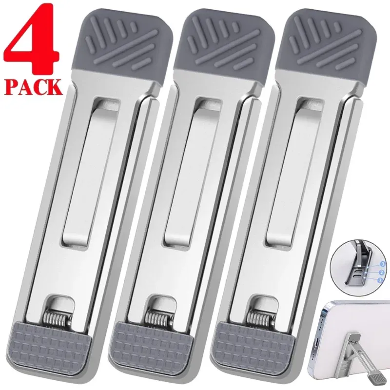 1–4 Stück Laptop-Ständer, Aluminiumlegierung, Mini-Klapphalter, 3 Höhenverstellung, Notebook-Halterung, Zubehör für MacBook-Handy