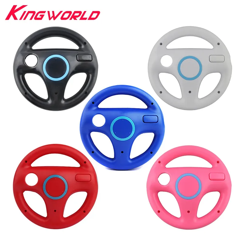 Hochwertiges RV77-Kunststofflenkrad für die Fernbedienung der Wii Racing Games