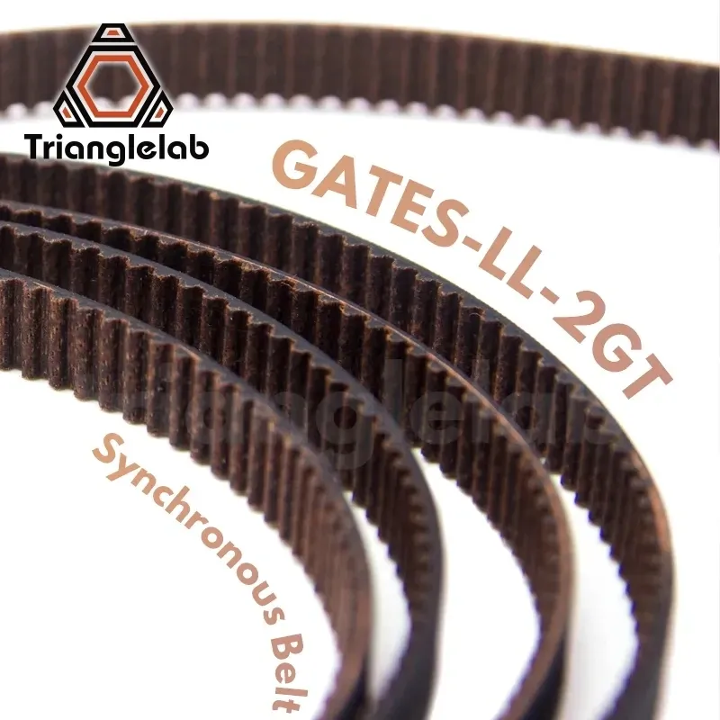 R Trianglelab Gates 2GT Riemen Synchronriemen Zahnriemen Breite 6 mm 9 mm Verschleiß GT2 beständig für Ender3 cr10 Anet 3D-Drucker