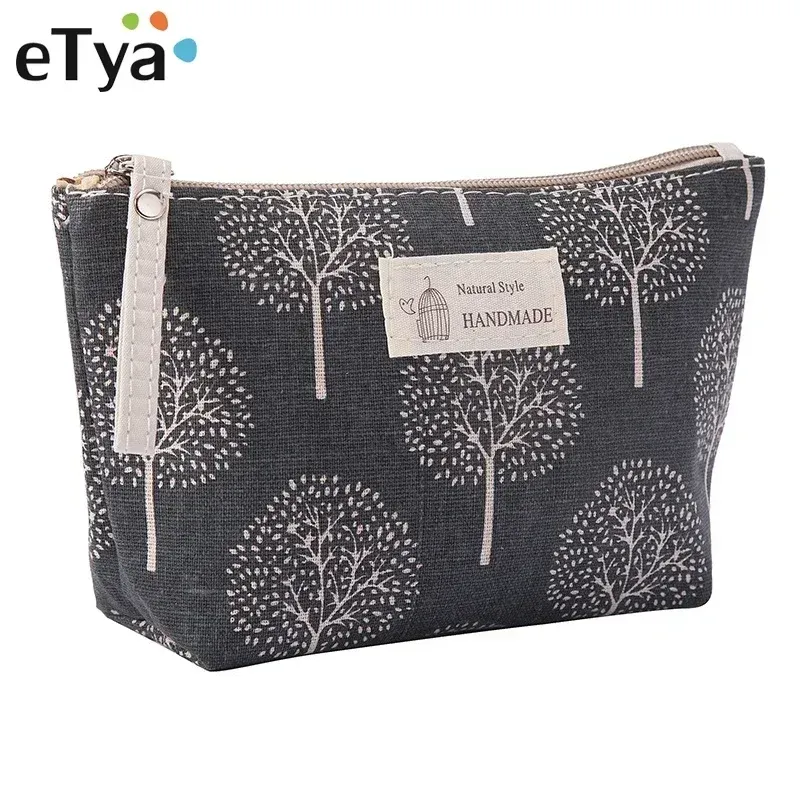Frauen Reise Kosmetik Tasche Plaid Zipper Make-Up Tasche Telefon Münze Geld Handtasche Weibliche Geldbörse Make-Up Taschen Schönheit Organizer Tasche