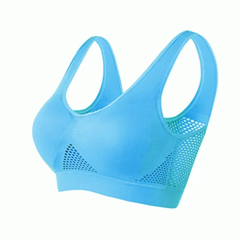 M-6XL Frauen Aushöhlen Fitness Yoga Sport-Bh Für Lauf Gym Gepolsterte push-up Nahtlose Top Sportlich Weste büstenhalter