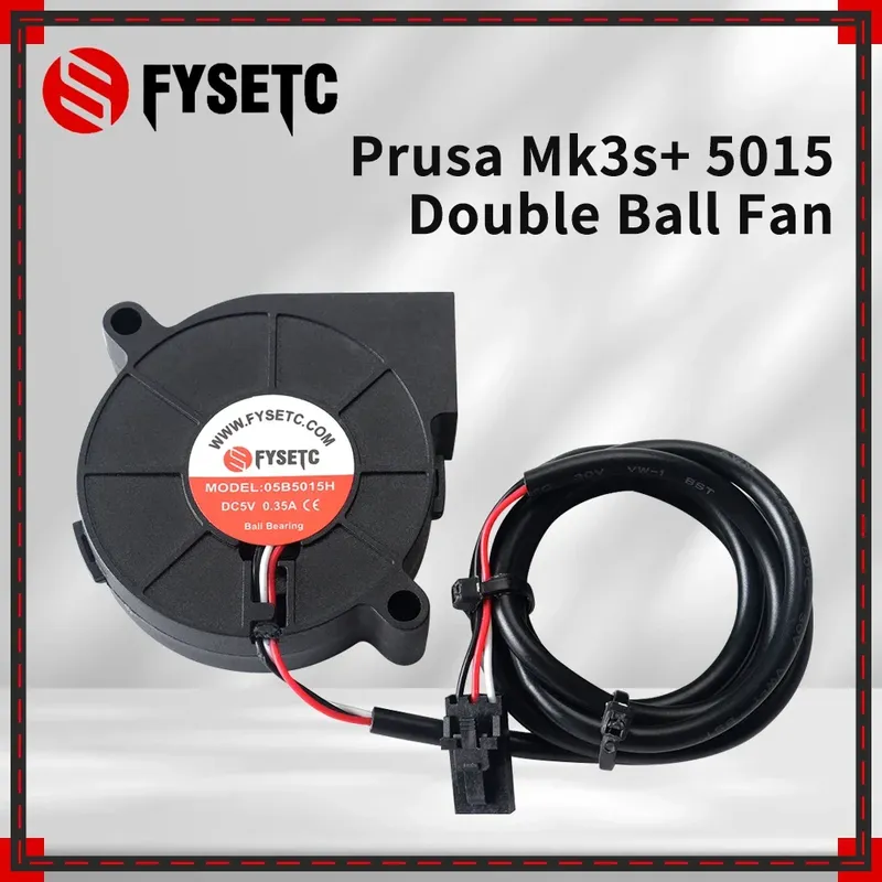 Prusa i3 MK3 3D-Druckerteile DC 5 V 5015 Blow Radial Lüfter Hydraulisches Gleitlager Frontdruck Lüfter Kühler Kühler