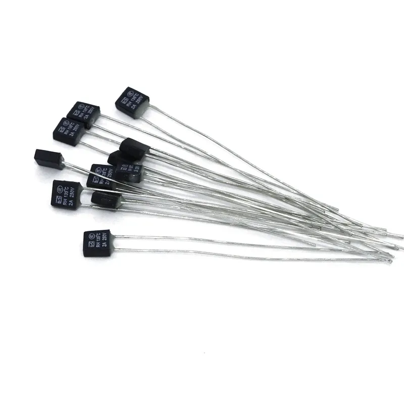 100 Stück RH 92 95 102 105 115 120 125 130 135 140 145 150 Grad Thermosicherung RH Temperatursicherung 2A 250 V Lüftermotor Thermosicherung