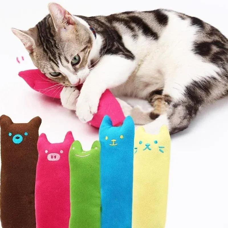 Neue Kreative Kissen Scratch Crazy Cat Kicker Katzenminze Spielzeug Zähne Schleifen Spielzeug Katze Spielzeug Interaktive Katze Baum Pet Produkte