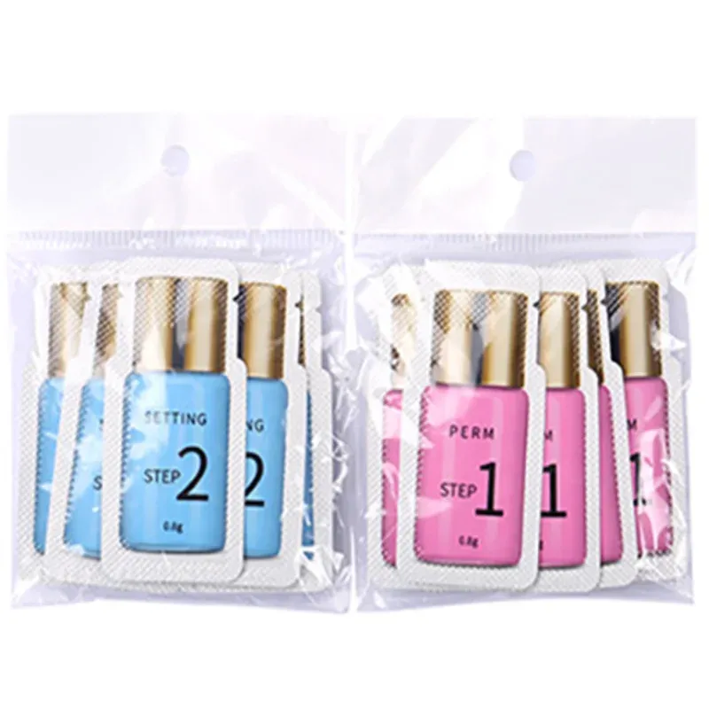 ICONSIGN 10 Paare/Los 0,8/Beutel Beutel Lash Lift Kit Wimperndauerwelle Lotion 10 bis 12 Minuten Lifting Wimpern Wimpern Serum Augen Make-up
