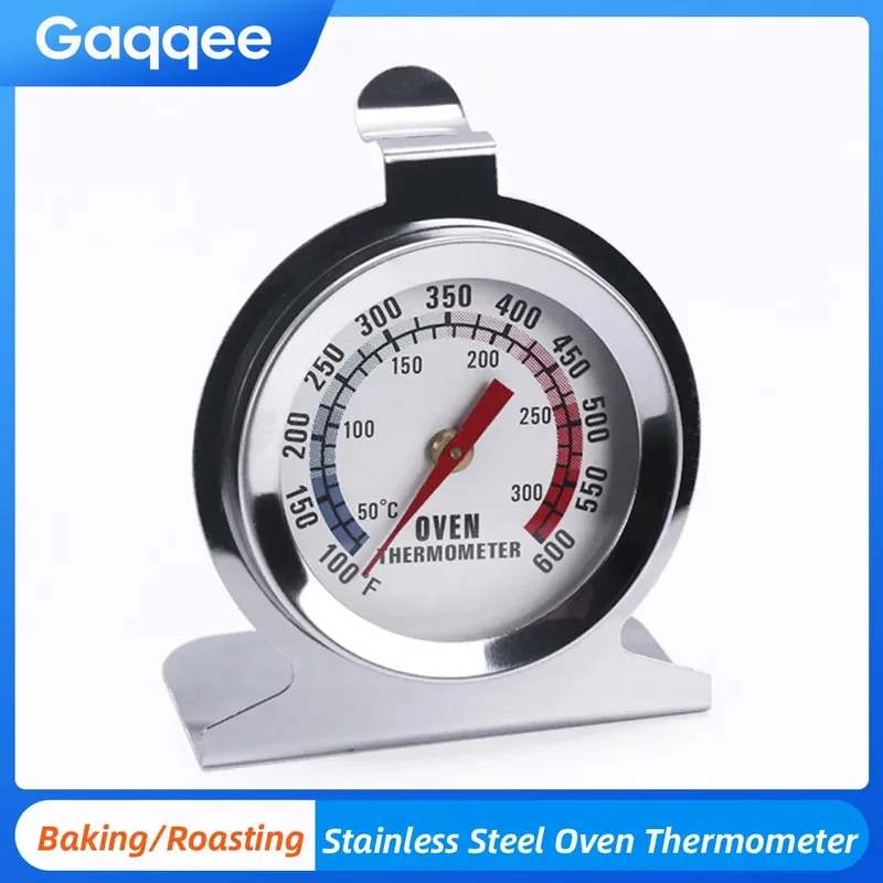 2-Arten-Ofenthermometer für die Küche, Edelstahl, hohe Temperaturbeständigkeit, große Auswahl, Grill-Fleisch-Backthermometer - 2.81 EUR